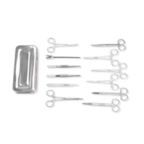 Conjunto de 13 Ferramentas + Estojo | Aço Inoxidável
