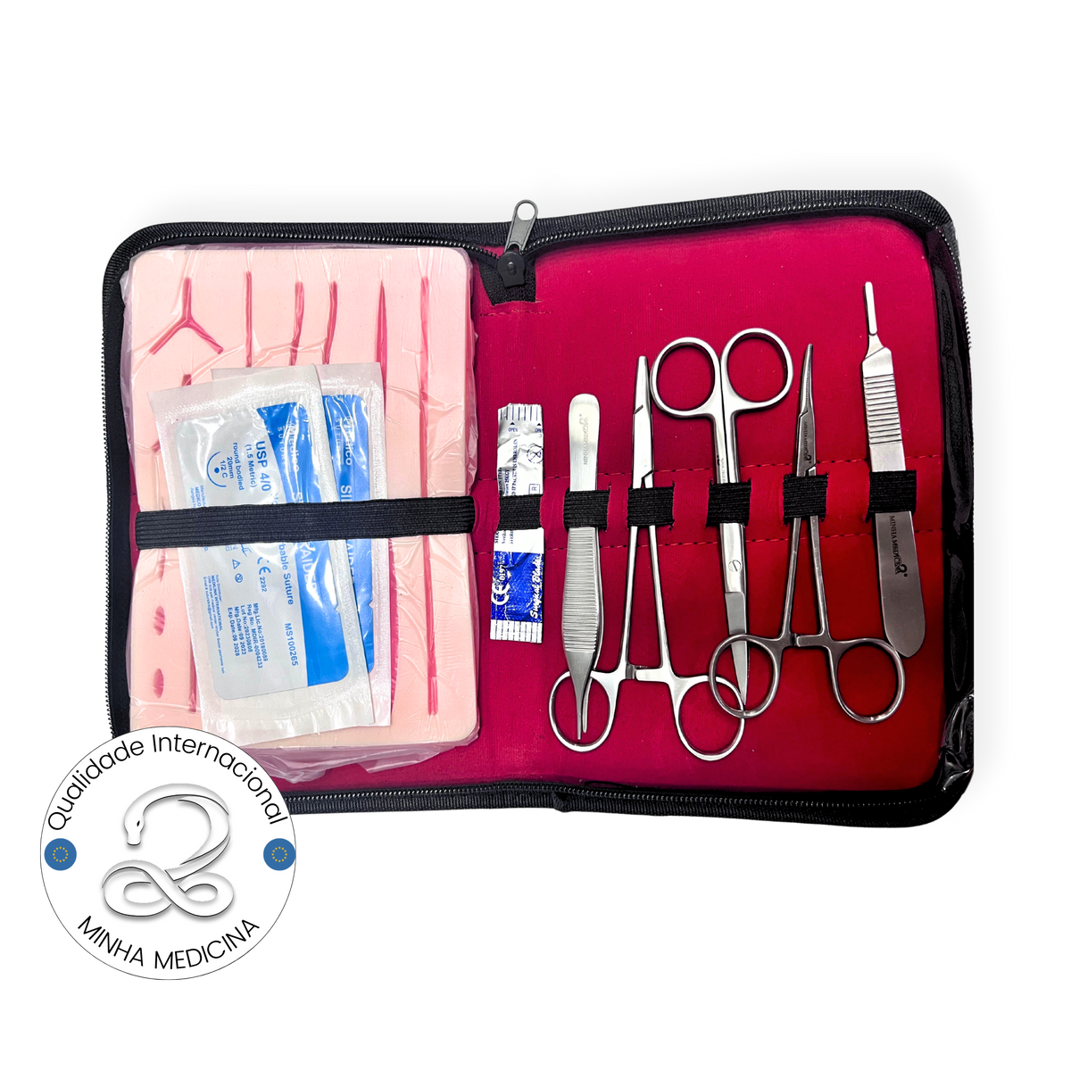 Kit Premium Sutura e Instrumentais Importados