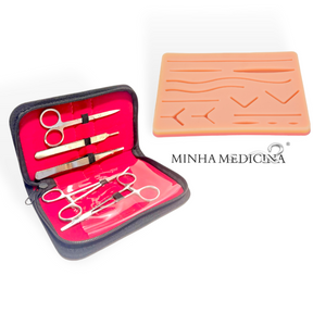 Kit Sutura Pele e Instrumentais Simples