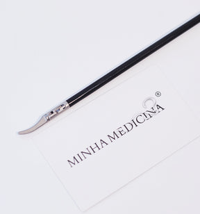 Instrumento Pinça Maryland Dissecção Curva 5 x 330mm para simulador cirúrgico