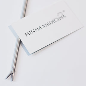 Porta Agulhas para estudantes de medicina praticarem nós e sutura em caixa preta de videocirurgia