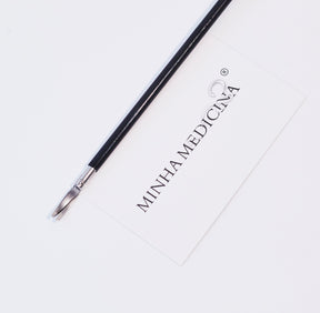 Instrumento de Laparoscopia Tesoura Curva para estudantes de medicina e prática em simuladores